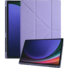 Bezos Galaxy Tab A11 Plus Kalemlikli Mars Tablet Kılıfı - Lila