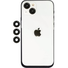 Bezos iPhone 14 Shine Kamera Lens - Siyah