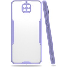 Bezos Note 9 Kılıf Platin Silikon - Lila