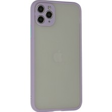 Bezos iPhone 12 Pro Kılıf Montreal Silikon Kapak - Mor