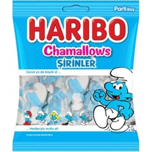 Haribo Chamallows Şirinler 115 gr Parti Boy Figürlü Yumuşak Şeker