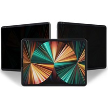 Bezos iPad Pro 12.9 (2021) Tablet Hayalet Full Glue Ekran Koruyucu