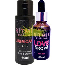 Bezos Ritmix Bay Bayan 60 ml Lubricantgel+ Erkeklere Özel Cinseldamla 30 ml