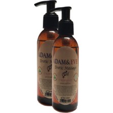 Bezos Adam & Eve Aromaterapi Unisex Özel Çilekli Masaj Yağı Pureedible Strawberry Flavormassage Oil 125 ml 2ADET