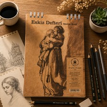A5/50Yp/120Gr/Spiralli Eskiz Defteri (Sketch Book)