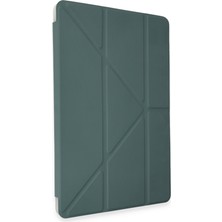Bezos Pad 6 Kılıf Kalemlikli Mars Tablet Kılıfı - Koyu Yeşil