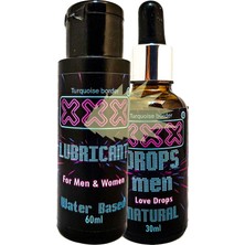Bezos L.xxx Bay Bayan 60 ml Lubricantgel+ Erkeklere Özel Cinseldamla 30 ml