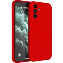 Bezos Galaxy S23 Fe Kılıf First Silikon - Kırmızı