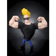 Demirhan3D 🕶️💪 Johnny Bravo Figürü | 22 cm Dekoratif Koleksiyon Figürü | Pla Doğa Dostu Malzeme | Nostaljik Çizgi Film Hediyelik