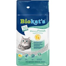 Bezos Bianco Fresh Bentonit Topaklanan Kedi Kumu 2X10 Lt