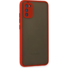 Bezos Galaxy S20 Fe Kılıf Montreal Silikon Kapak - Kırmızı