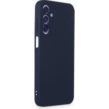 Bezos Galaxy A55 5g Kılıf First Silikon - Lacivert