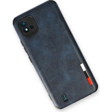 Bezos C11 2021 Kılıf Loop Deri Silikon - Lacivert
