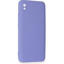 Bezos 9A Kılıf Nano Içi Kadife Silikon - Lila