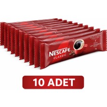 Bezos Kahve Classic 2 gr 10 Adet Tek Içimlik Stick Çözünebilir Granül Kahve Paket