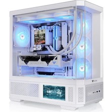 Thermaltake View 370TG Beyaz 4X120MM Argb Fanlı Atx Kasa