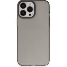 Bezos iPhone 15 Pro Max Kılıf Modos Metal Kapak - Siyah