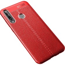 Bezos Y6P Kılıf Auto Focus Kapak - Kırmızı