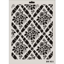 Bezos Dantel Seri DN-921 Stencil 35X25 cm