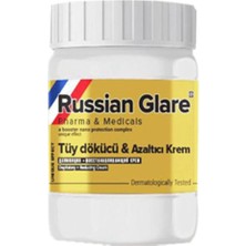 Bezos 50 ml Arnavut Aklık Kremi 1 Ad + Russıan Glare Tüy Dökücü Azaltıcı Merhem 50ML 1 Ad