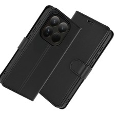 Bezos Mi 15T Trend S Plus Kapaklı Kılıf - Siyah