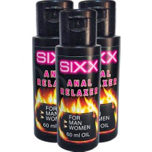 Bezos Sixx 3 Adet Bay Bayan Yağ  Relax -  60 ml