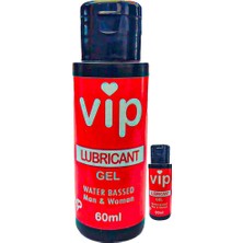 Bezos Vip Lubricantgel For Erotik 2 Adet Kadınlar ve Ap.erkekler Için Analvajinal Kaydırıcıjel 60 ml