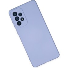 Bezos Galaxy A23 4g Kılıf Nano Içi Kadife Silikon - Lila