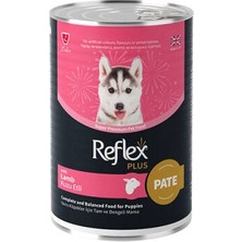 Bezos Pate Içinde Et Parçacıklı Kuzu Etli Yavru Köpek Konservesi 395 gr