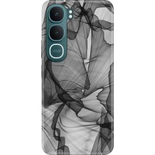 Senada Vivo Y31 5g (V2521) Kılıf Desenli Baskılı Tpu Rubber Kapak Silikon Black Art