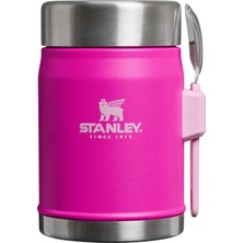 Stanley The Legendary Food Jar + Spork 0.4l / 14OZ Violet Blossom Yemek Termosu
