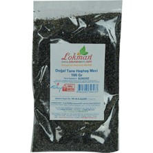 Bezos Haşhaş Tohumu Tane Doğal Mavi 100 gr Paket