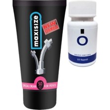 Bezos Maxsize Erkeğe Özel 50 ml Krem + Yanında O Caps 15LI Erkeğe