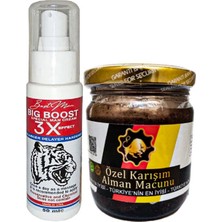 Bezos Bigboost Erkek Uzun-Kalın-Sert- Bakım Kremi 50 ml + 240GR Alamn Macunu
