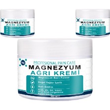 Bezos Saf Magnezyum Klorürlü Masaj Losyonu 3 Adet Zechstein Deniz Kaynaklı, Aloe Vera ve E Vitaminli Komplex Relax Krem