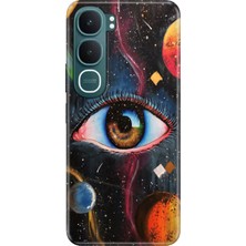 Senada Vivo Y31 5g (V2521) Kılıf Desenli Baskılı Tpu Rubber Kapak Silikon Hayal Gücü