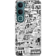 Senada Vivo Y31 5g (V2521) Kılıf Desenli Baskılı Tpu Rubber Kapak Silikon Gaste