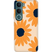Senada Vivo Y31 5g (V2521) Kılıf Desenli Baskılı Tpu Rubber Kapak Silikon Flower Draw