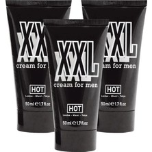 Bezos Süper Hotxxl Cream Men Hardener D.lay Enlrgr 3 Adet 50 ml Erkeklere Özel Krem