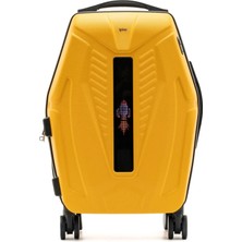 Smiggle Ipixi - Galaxy Voyager LED Ekranlı Akıllı Sarı Valiz