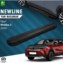 Drs Tuning S-Dizayn Opel Grandland 2 Hybrid Benzinli Newline Siyah Yan Basamak 193 cm 2024 Üzeri A+ Kalite