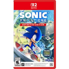 Sonic Frontiers Definitive Edition Nintendo Switch 2 Oyun | Switch 2 Pal Kutulu Aksiyon Macera Oyunu
