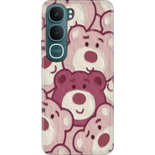 Senada Vivo Y31 5g (V2521) Kılıf Desenli Baskılı Tpu Rubber Kapak Silikon Ayıcık Pattern