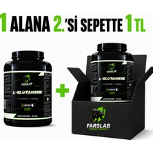 FarsLab L-Glutamine 300 g Aromasız Glutamine Tozu – 60 Servis, Servis Başına 5 g