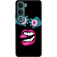 Senada Vivo Y31 5g (V2521) Kılıf Desenli Baskılı Tpu Rubber Kapak Silikon Angry
