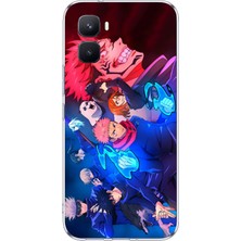 TechTree Infinix Gt 50 Pro Uyumlu Jujutsu Kaisen Baskılı Silikon Kılıf