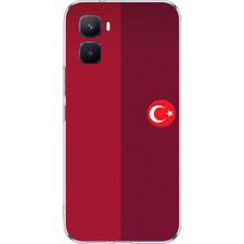 TechTree Infinix Gt 50 Pro Uyumlu Türk Milli Takım Parçalı Forma Baskılı Silikon Kılıf