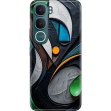 Senada Vivo Y31 5g (V2521) Kılıf Desenli Baskılı Tpu Rubber Kapak Silikon Fortuna