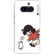 TechTree Nothing Phone (4A) Uyumlu Zorla Çekiştirilen Sevgili - Çift Kombini Baskılı Silikon Kılıf