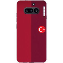 TechTree Nothing Phone (4A) Uyumlu Türk Milli Takım Parçalı Forma Baskılı Silikon Kılıf